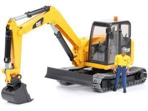 Bruder 02466 Koparka Cat Z Figurką