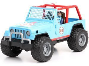 Bruder 02541 Jeep Cross Racer Z Kierowcą