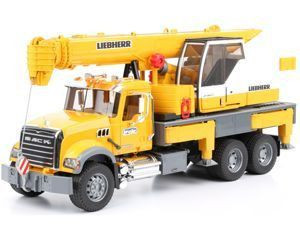 Bruder 02818 Mack Z Dźwigiem Liebherr