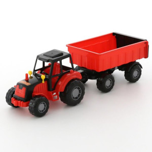 Polesie 5257 Traktor Z Przyczepą Majster