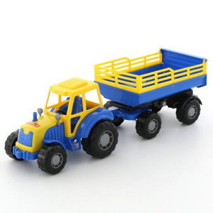 Polesie 35271 Traktor Z Przyczepą