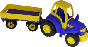 Polesie 0551 Traktor Z Przyczepą Mistrz