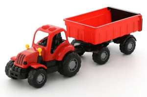 Polesie 44792 Traktor Z Przyczepą Osiłek