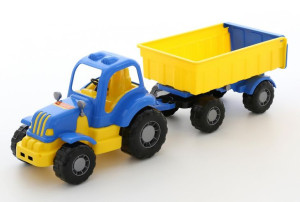 Polesie 44952 Traktor Siłacz Z Przyczepą