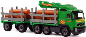 Polesie 8725 Bvolvo Ciężarówka Zestaw Z Drewnem
