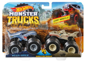 Mattel Fyj64 Hot Wheels Monster Trucks 2pak