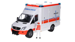 Bruder 02536 Karetka Mercedes Sprinter Z Figurką