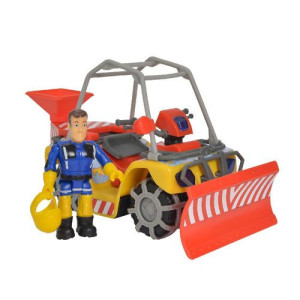 Simba 109251049038 Strażak Sam Quad Śnieżny Mercury Z Figurką