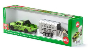 Siku 1998 Ram 1500 Z Przyczepą Dla Bydła