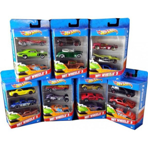 Mattel K5904 Hot Wheels Trzypak