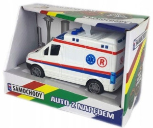 Samochód auto z napędem ambulans 15978 Madej