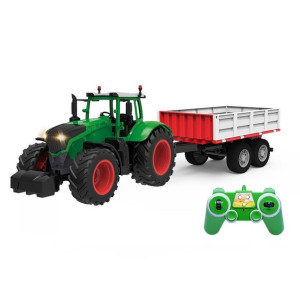 Askato traktor z przyczepą na radio 11414