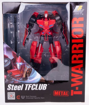 Transformer t-warrior 27501 Red Cannon Hipo