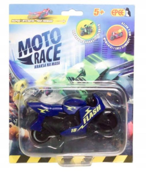 Eppe 04112 N blue moto race motorek