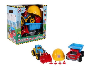 Technok 03985 pojazd maluch budowlaniec
