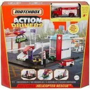Mattel GVY82/GVY83 Matchbox helikopter ratunkowy