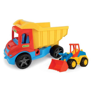 Wader 32241 multi truck z koparką