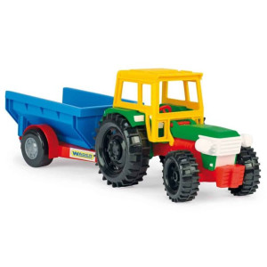 Wader 35002 traktor z przyczepą 50021