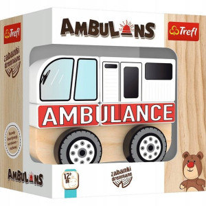 Trefl Drewno 61000 Ambulans