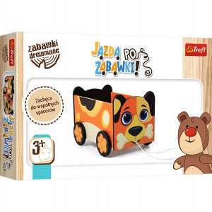 Trefl Drewno 61004 Jazda Po Zabawki Wózek