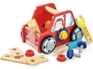 Skrzynka z narzędziami drewnianymi auto 66360 artyk