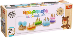 Trefl Drewno 61517 Gąsieniczka Sortowniczka