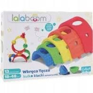 Lalaboom 61357 Wkręca Tęcza Trefl