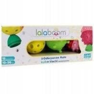 Lalaboom 61360 3 Odkrywcze Kule Trefl