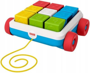 Fisher Price Gjw10 Przyczepa Z Klockami