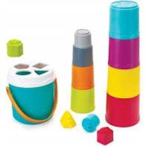 B-kids 1163404 Wieża Z Kubków Z Sorterem