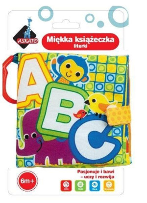 Askato Miękka Książeczka Literki 01392