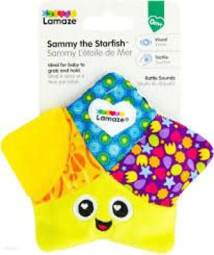 Tomy 27188 Lamaze miękka grzechotka rozgwiazda