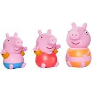 Tomy 73105 Peppa Pig do wody 3-pack