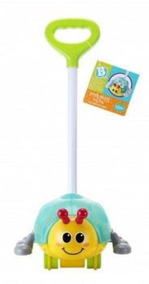 B-kids 33452 pchajka biedroneczka ze światełkami
