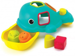 Infantino 305087 Kąpielowy Sorter Wieloryb