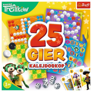 Kalejdoskop 25 gier 02119 Trefliki 21196 Trefl