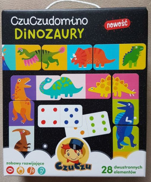 Czu 491620 domino dinozaury