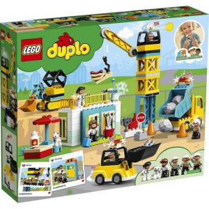 Lego 10933 Żuraw Wieżowy I Budowa Duplo