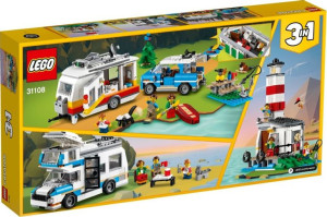 Lego 31108 Wakacyjny Kemping Z Rodziną