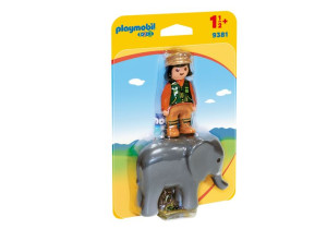 Playmobil 9381 Opiekunka Zwierząt Ze Słoniem