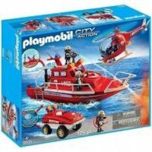 Playmobil 9503 Straż Pożarna Z Motorem