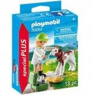 Playmobil 70252 pani weterynarz z cielaczkiem