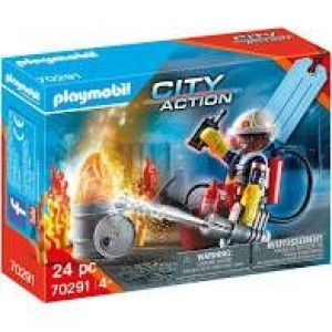 Playmobil 70291 zestaw upominkowy straż pożarna