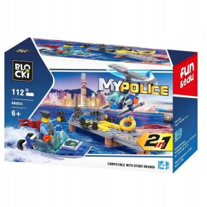 Klocki Blocki Kb0654 My Police 66544