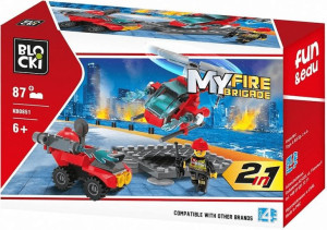 Klocki Blocki Kb0851 My Fire 88512 Straż