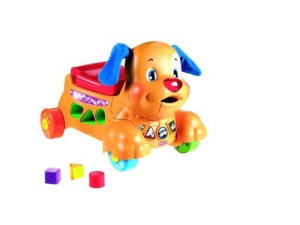 Fisher Price X6838 Szczeniaczkowy Chodzik- Jeździk