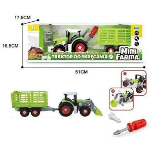 Traktor Z Przyczepą Do Skręcania 51156 Artyk