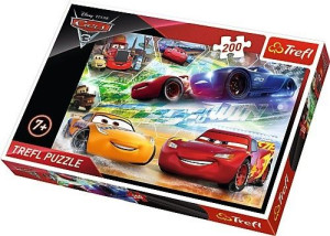 Puzzle Trefl 200 13232 Droga Do Zwycięstwa Cars