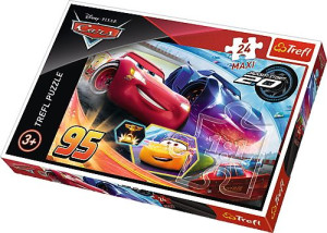 Puzzle Trefl 24 Maxi 14264 Cars Niech Wygra Najlepszy