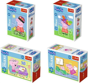Puzzle Trefl Minimaxi 56000 Zabawy Świnki Peppy